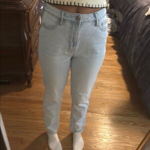PacSun Blue Ankle Cropped Jeans